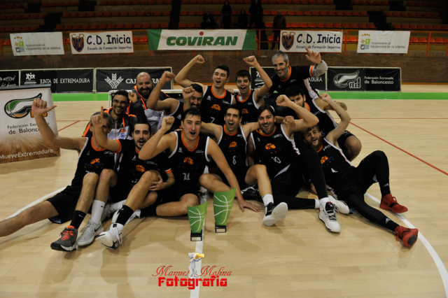Pirron Sport Mérida campeón de la Copa Extremadura 2019 derrotando en la final al ADC Baloncesto Cáceres