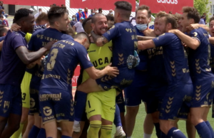 El UCAM Murcia estalla en alegría tras clasificarse en los penaltis