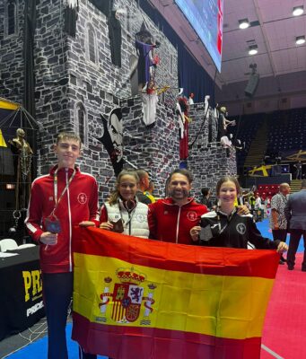 leganés brilla en Rumanía en el campeonato de Taekwondo