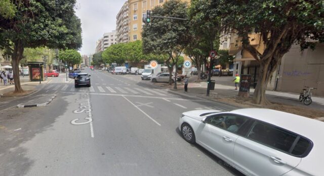 atropellada señora de 70 años en san vicente martir Valencia