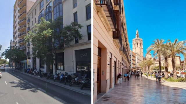 Ataque con arma blanca en el centro de Valencia