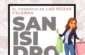 Las Rozas celebra San Isidro regalando claveles a los clientes de los comercios del municipio