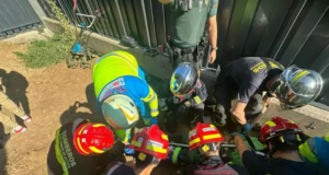 ÚLTIMA HORA | Herido de gravedad un hombre mientras trabajaba con una motoazada en Boadilla del Monte