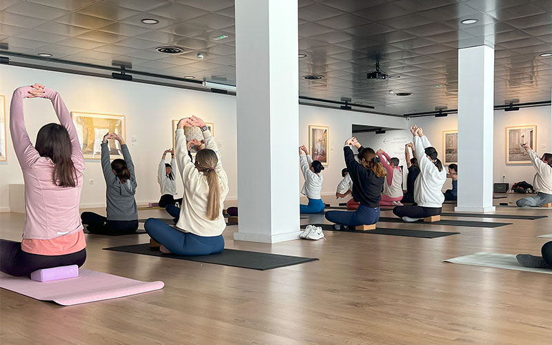 yoga mad museo exposicion lumeras