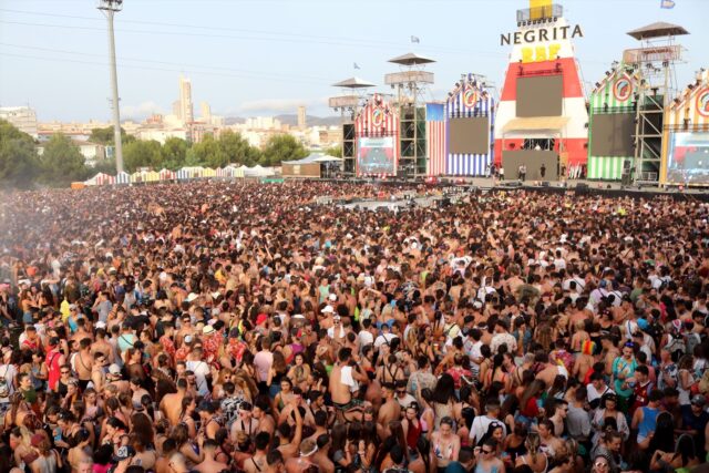 Imagen del Reggaeton Beach Festival celebrado en Benidorm. (Ayuntamiento de Benidorm)
