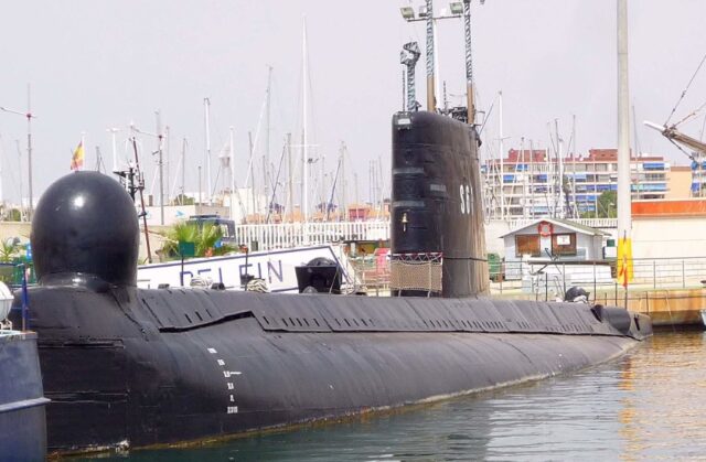 s-61 delfin submarino museo de Torrevieja