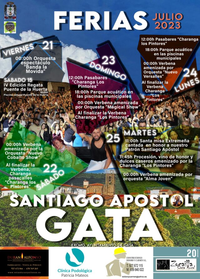 Fiestas de Gata Santiago Apostol