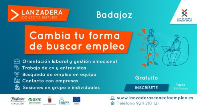 Badajoz contará a partir de junio con una nueva Lanzadera Conecta Empleo