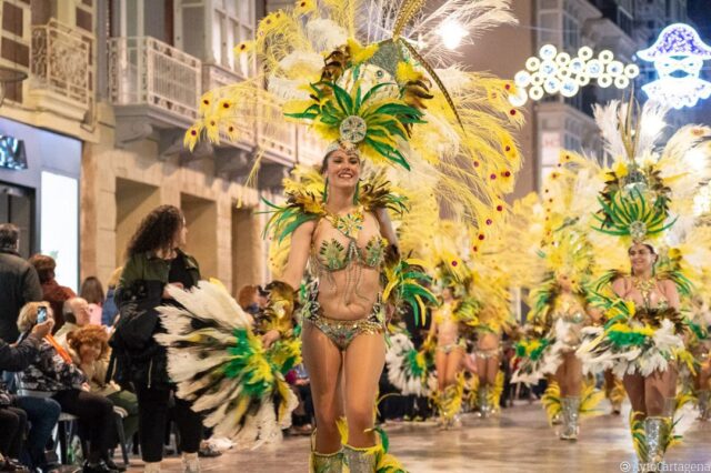 Desfile Carnaval en 2019. Ayuntamiento de Cartagena