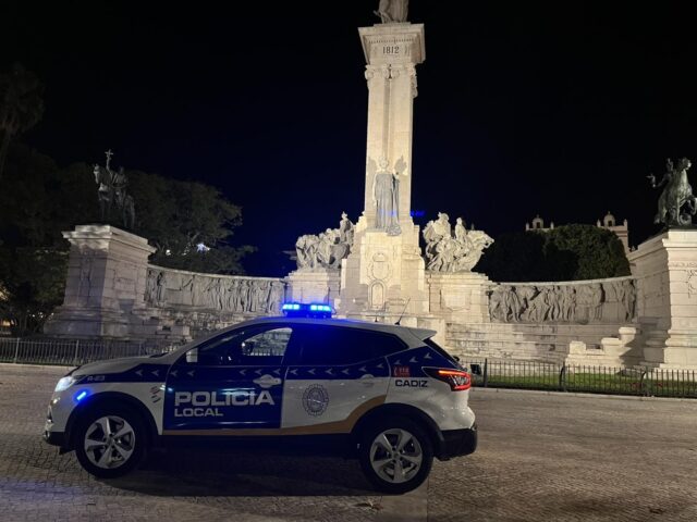 Imagen de archivo de la Policía Local de Cádiz. Policía Local de Cádiz