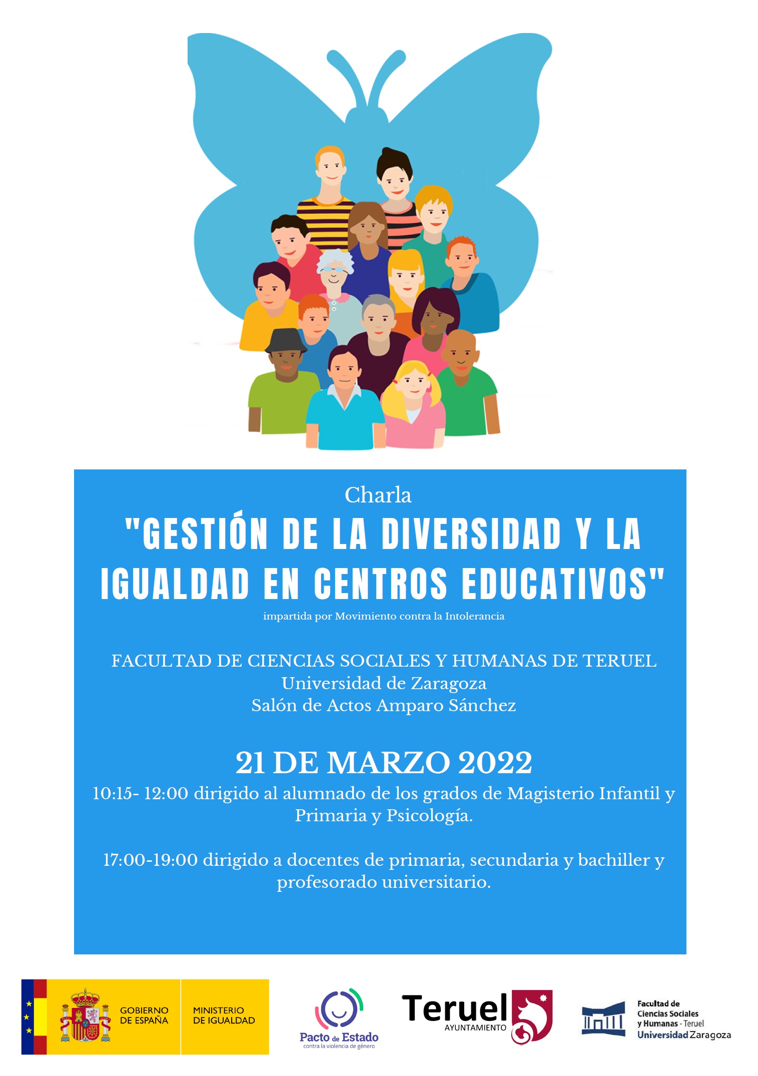 El Ayuntamiento de Teruel organiza talleres sobre la gestiÃ³n de la diversidad y la igualdad en los centros educativos