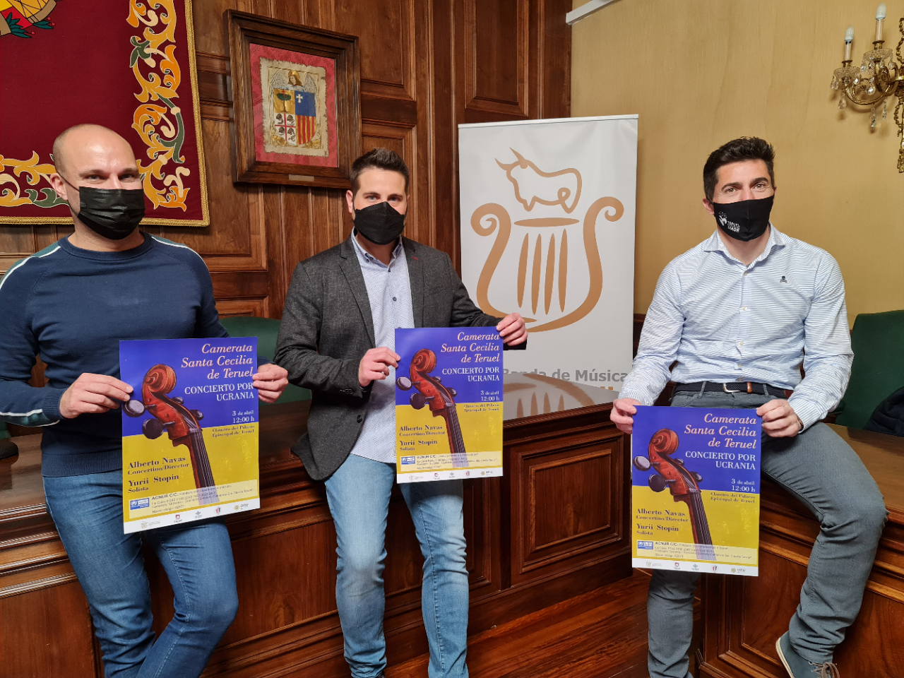 La Camerata Santa Cecilia de Teruel ofrece un Concierto por Ucrania