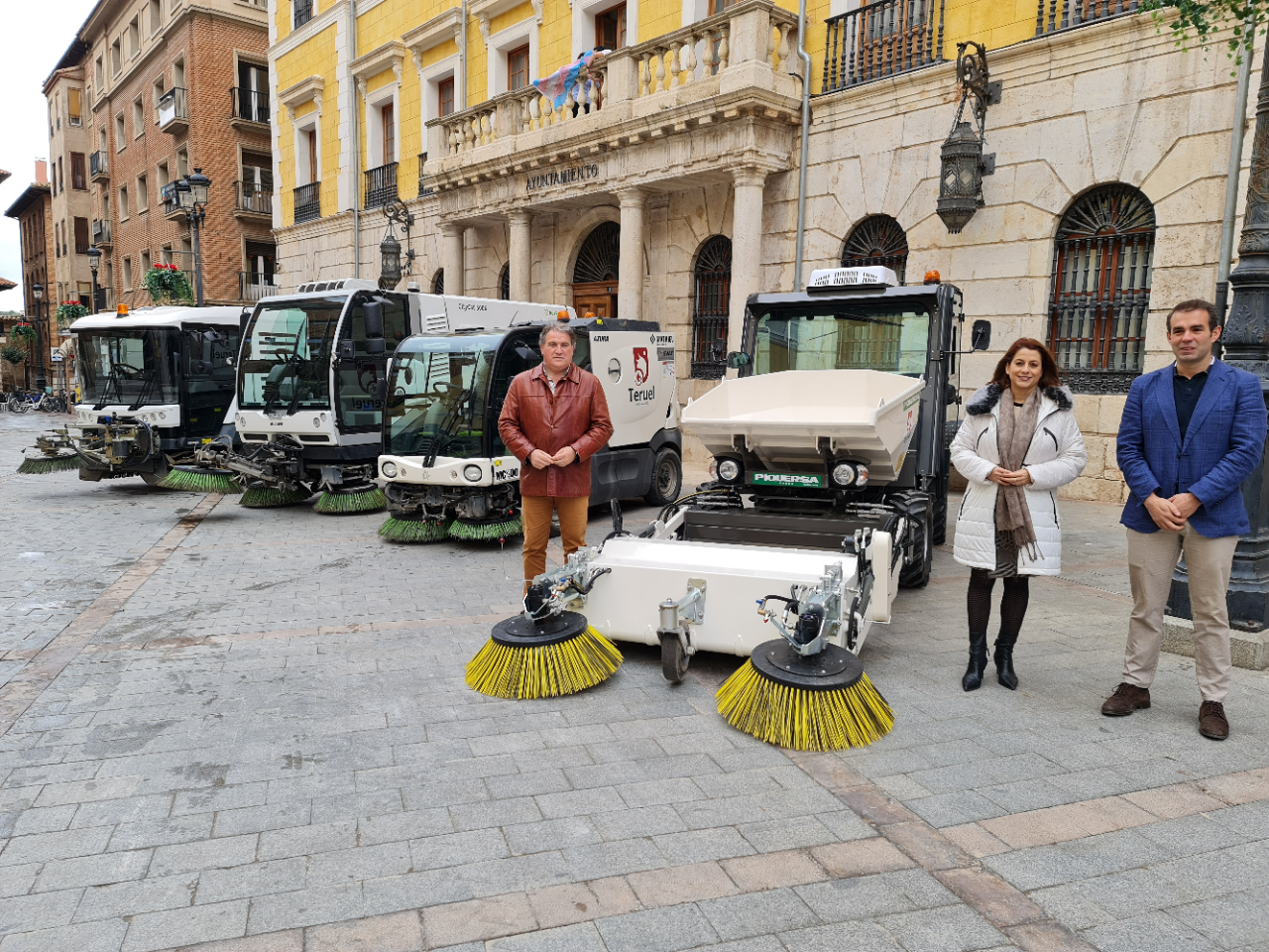 El Ayuntamiento de Teruel adquiere una barredora para los barrios rurales