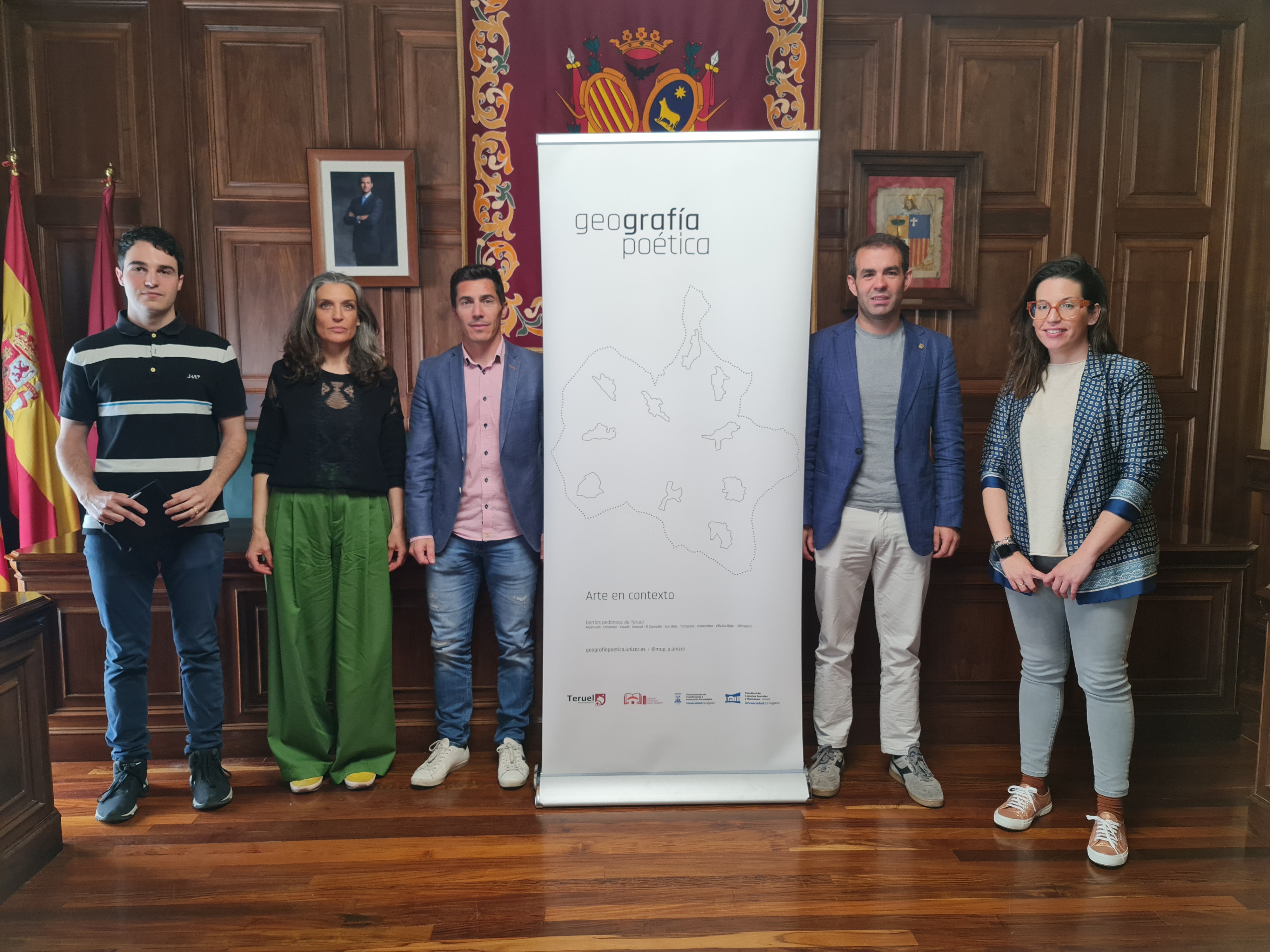El segundo ciclo de intervenciones artÃ­sticas GeografÃ­a PoÃ©tica lleva el arte a los diez barrios rurales de Teruel este fin de semana