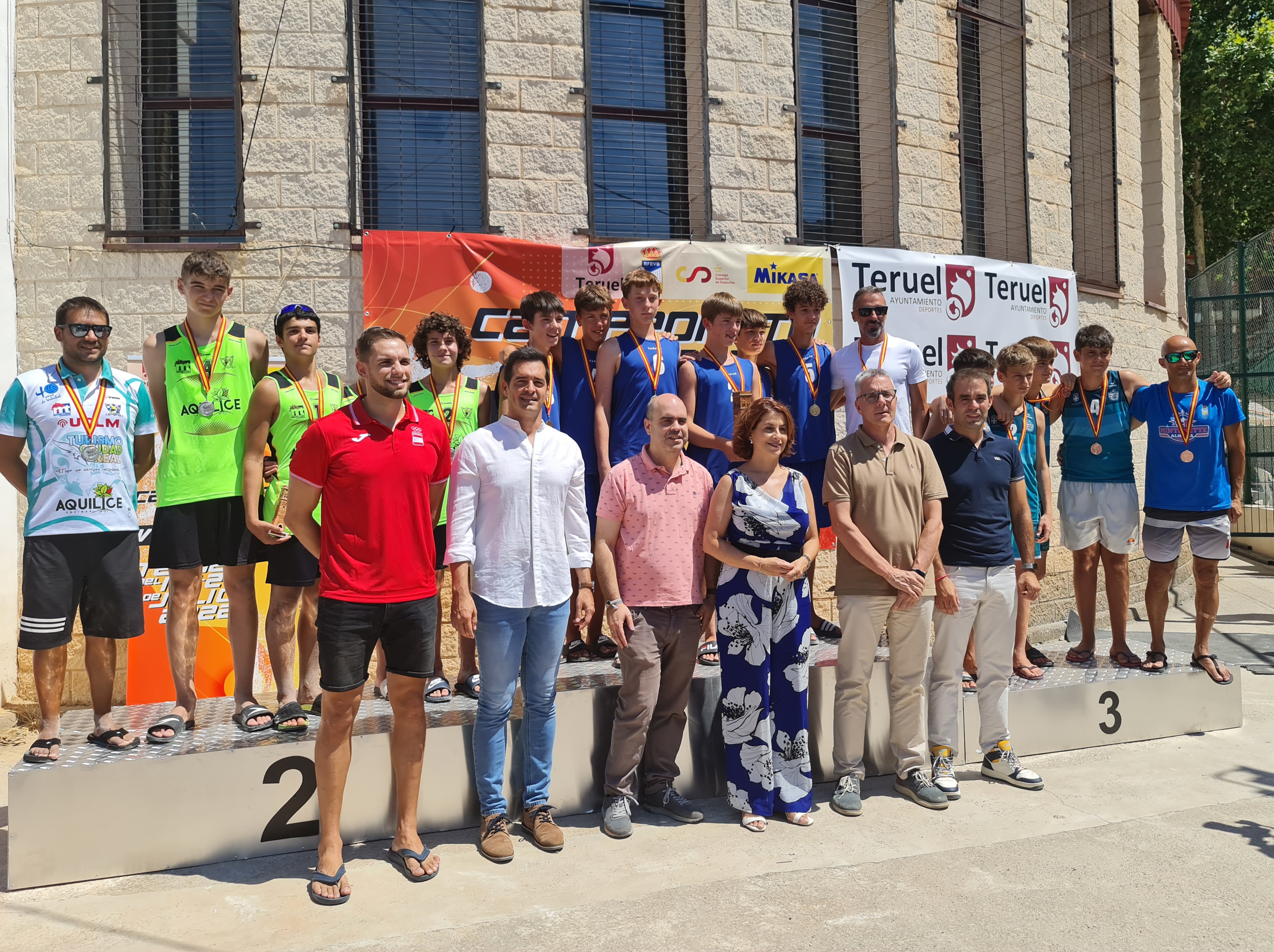 CV Manacor se impone en el Campeonato de EspaÃ±a de Voley Playa Infantil de Clubes en la categorÃ­a masculina