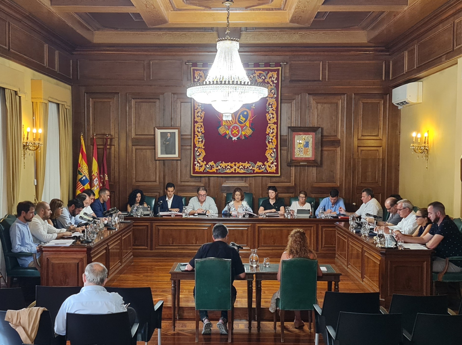 El pleno del Ayuntamiento de Teruel aprueba solicitar subvenciones a la FEMP para mejorar instalaciones deportivas