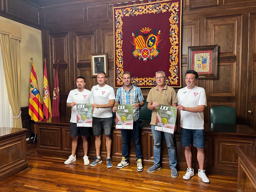 El Open Ciudad de Teruel de Tenis celebrarÃ¡ su 70 ediciÃ³n entre el 20 y el 27 de agosto

Â·Entre los inscritos destaca Daniel Ledesma, jugador que ha sido el nÃºmero 60 de EspaÃ±a
