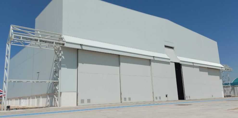 Adjudicada la concesiÃ³n de uso del hangar de pintura del Aeropuerto de Teruel