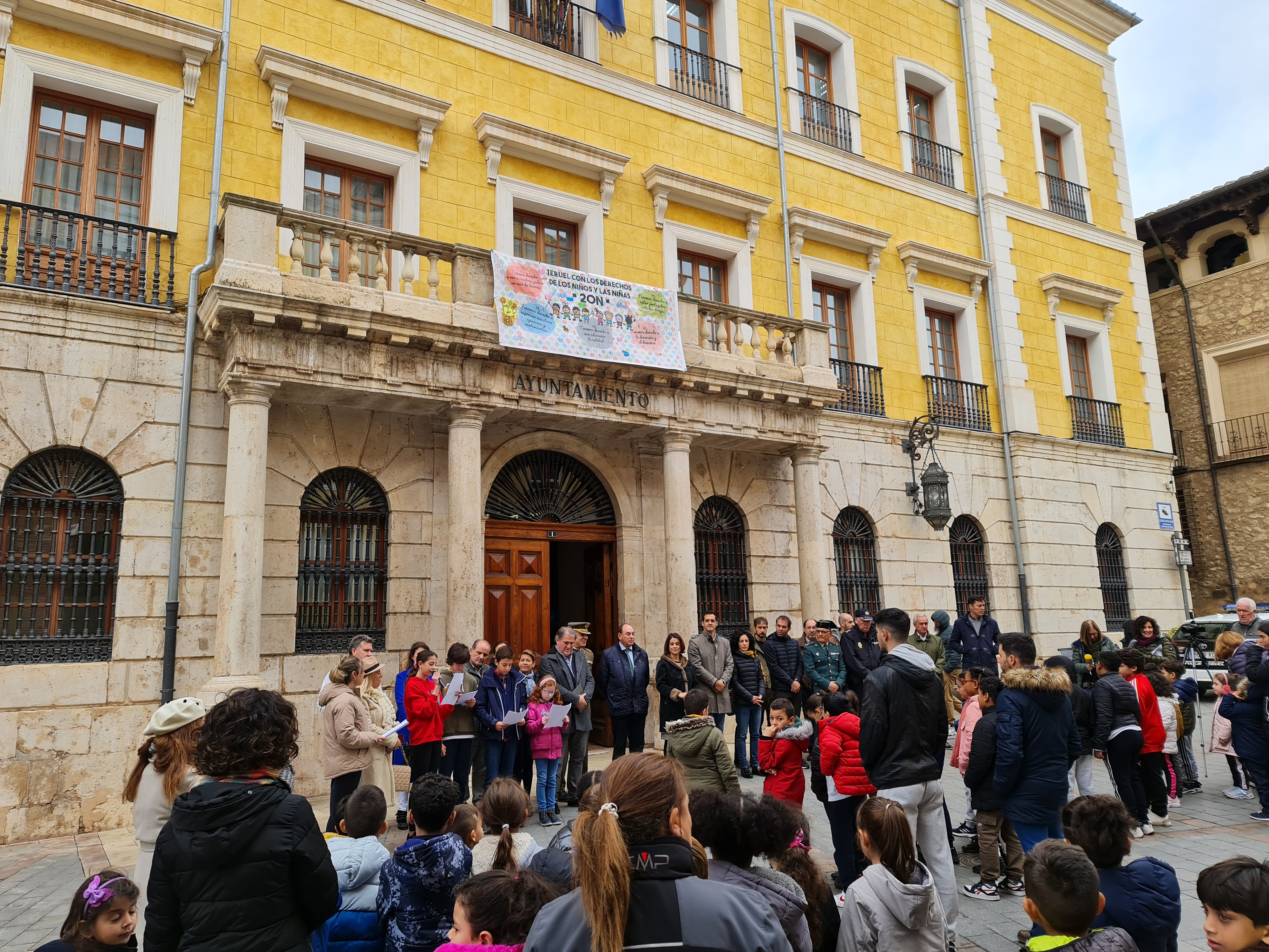 El Ayuntamiento de Teruel conmemora el DÃ­a Mundial de la Infancia