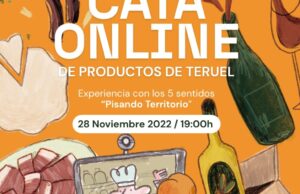 "Lleno total" para la cata online de productos de Teruel. (Diputación de Teruel)