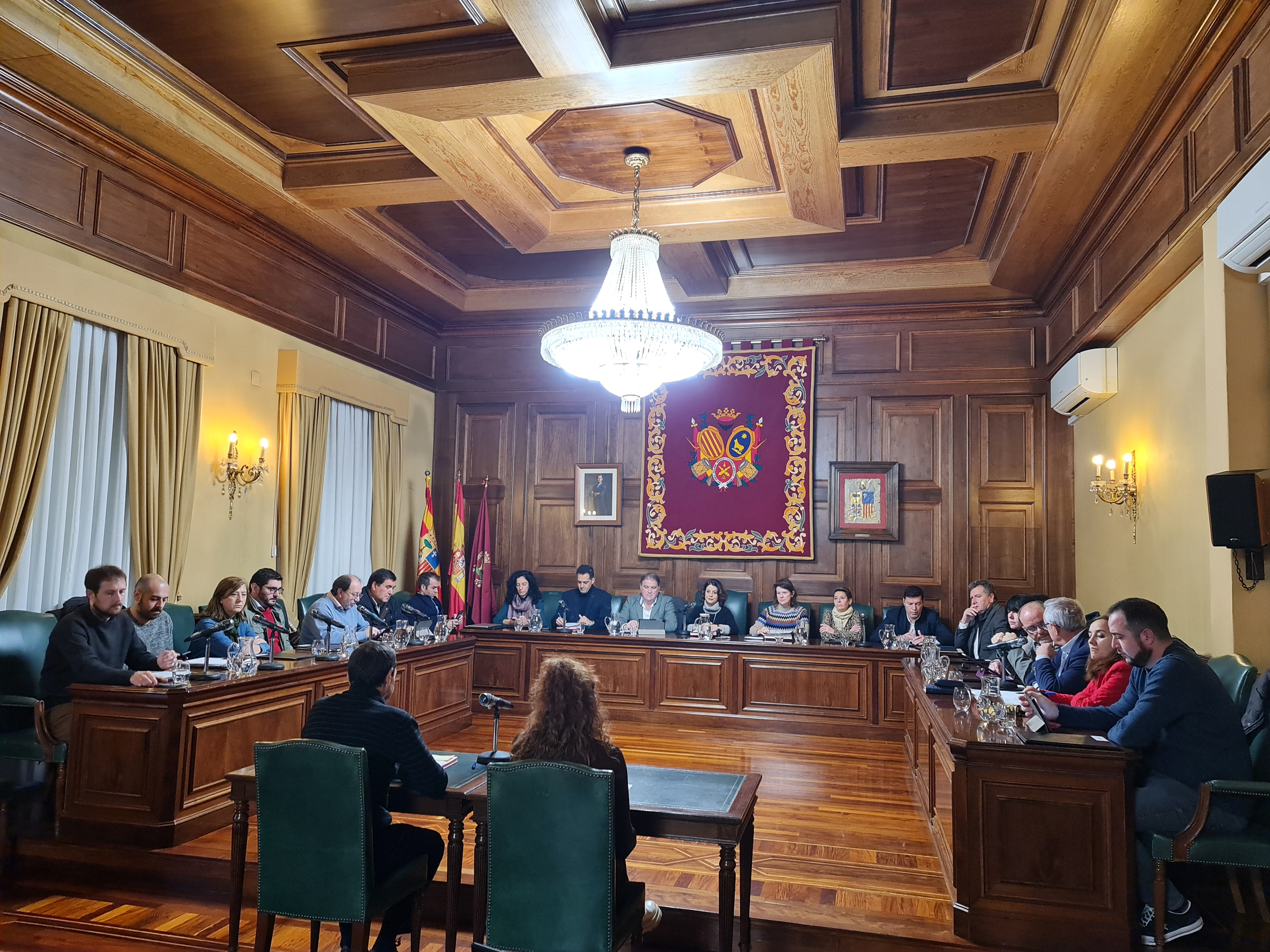 El pleno del Ayuntamiento de Teruel aprueba por unanimidad la modificaciÃ³n urbanÃ­stica de los accesos al nuevo hospital