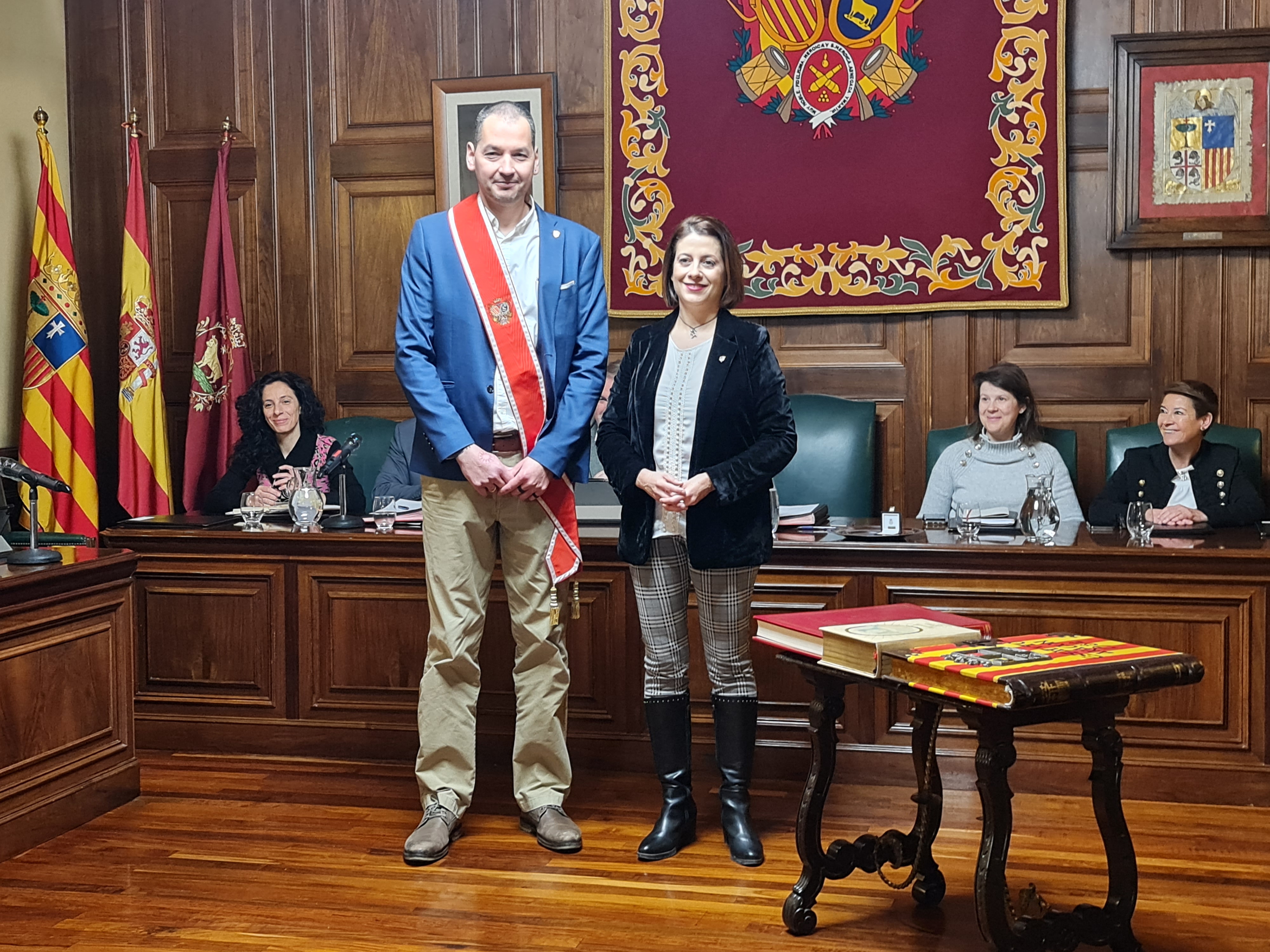 Alfonso Palmero toma posesiÃ³n de su cargo como concejal del Ayuntamiento de Teruel