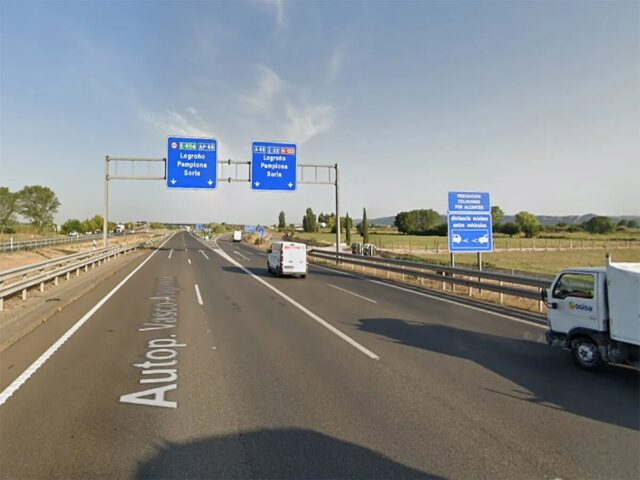 Captura de imagen del lugar del accidente. Google Maps