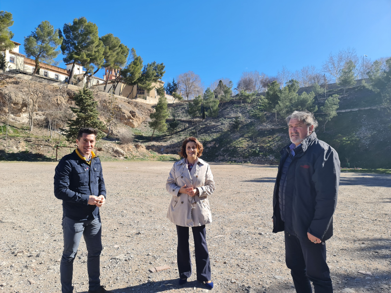 Emma Buj propone que el nuevo auditorio de Teruel se construya en la explanada de Cofiero e incluya un centro cultural y dos plantas de aparcamiento