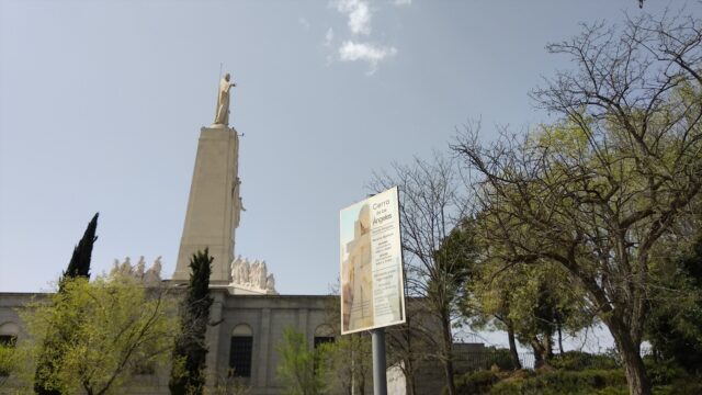 Monumento al Sagrado Corazón de Jesús, en el Cerro de los Ángeles. (Europa Press)