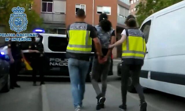detenidos DDP en Fuenlabrada