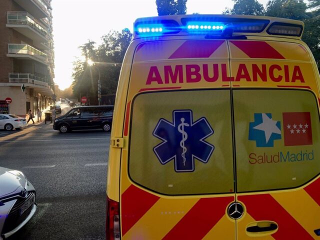 Imagen de archivo de una ambulancia. EP
