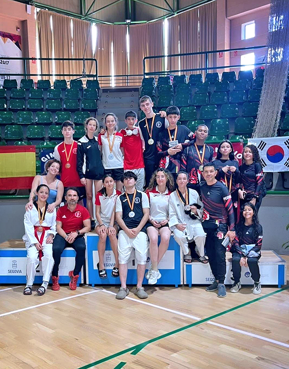 Taekwondo de Leganés en Segovia