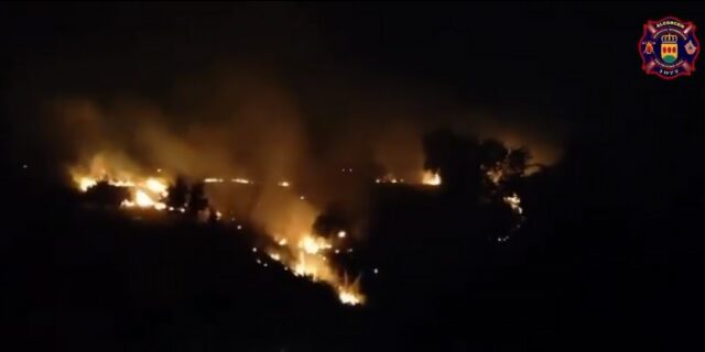 Incendio en Alcorcón