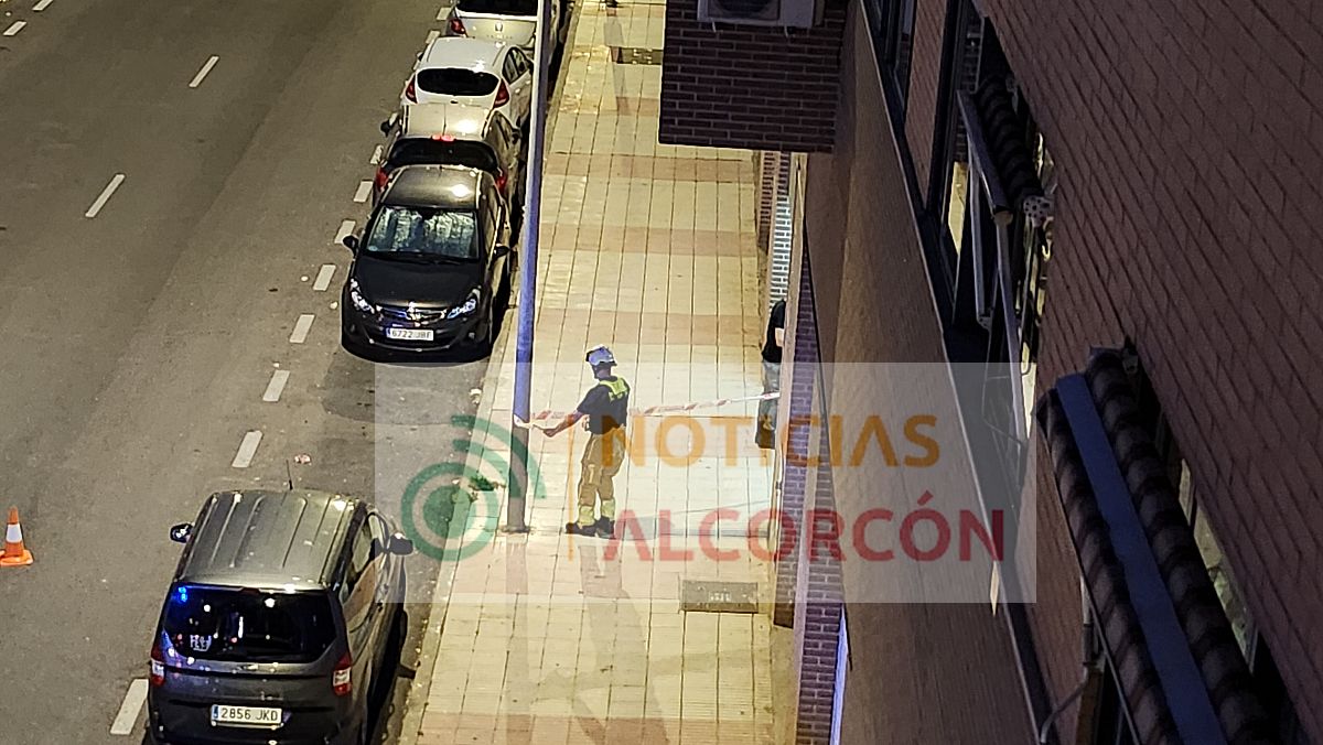 Incidente en la calle Adelfas de Alcorcón
