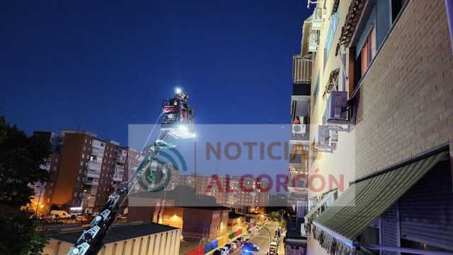 Incidente en la calle Adelfas de Alcorcón