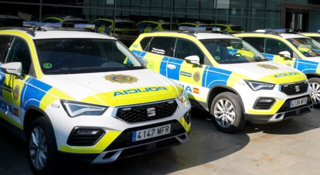 Nuevos coches para la policía de Alcorcón