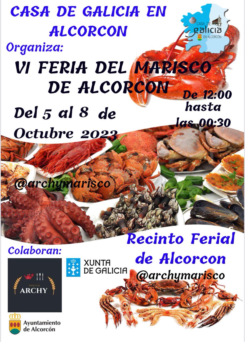 Feria del marisco de Alcorcón