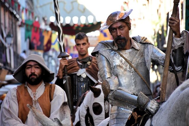 Imagen de la Semana Cervantina de Alcaá de Henares, durante la que se homenajea a su ilustre vecino Miguel de Cervantes. (Europa Press)