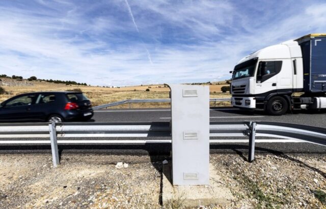 FOTO | Los dos radare más ‘multeros’ de Castilla y León se encuentra en Burgos