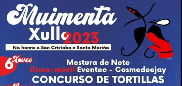Fechas y programa completo de las fiestas en San Cristóbal de Muimenta