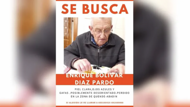 SE BUSCA | Desaparecido en Lugo un hombre de avanzada edad desde el domingo