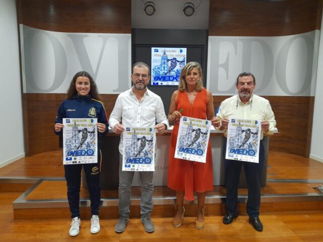 Presentación del V Trofeo Alpino en Línea Ciudad de Oviedo.