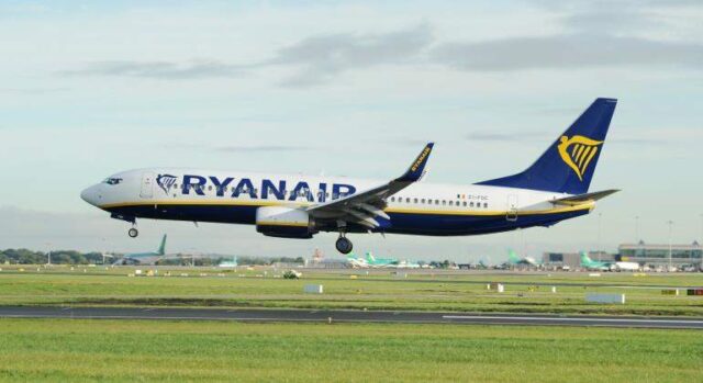 Avión de Ryanair. EFE