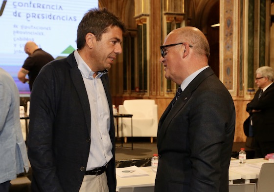 Manuel Baltar e o presidente da Deputacion de Alicante Carlos Mazon web