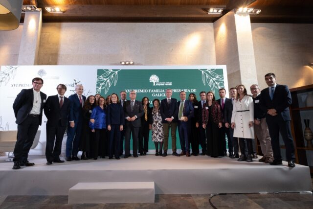 La familia fundadora de Aceites Abril se lleva el XVI Premio Familia Empresaria de Galicia