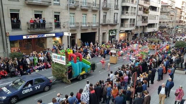 Imagen del desfile de Carnaval. (Concello de Ourense)