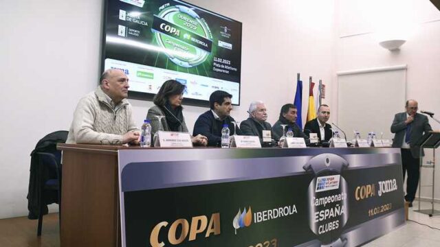 Presentación del Campeonato de España de Clubes, que se celebrará en Ourense este fin de semana. (Concello de Ourense)