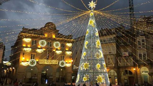 Este es el día del encendido de las luces de Navidad en Ourense