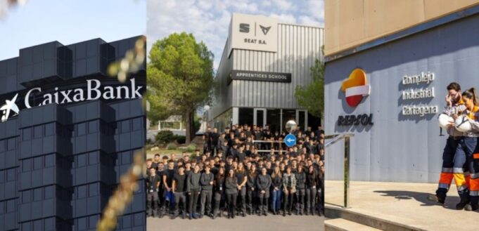 CaixaBank, Iberdrola y SEAT se posicionan en la carrera por el talento joven