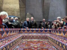 Sigena Mágica recrea el cuarto alfarje de la Sala Capitular del Monasterio